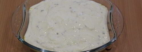 рыбка красная под суфле из сливочного сыра. Шаг 11