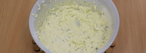 рыбка красная под суфле из сливочного сыра. Шаг 8