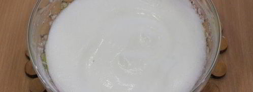 рыбка красная под суфле из сливочного сыра. Шаг 9