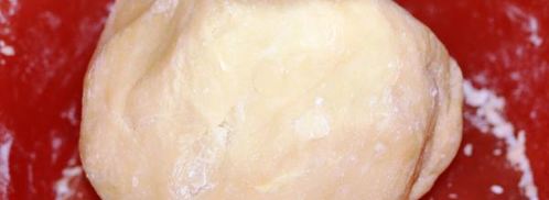 сладкий киш с творожным суфле и абрикосами. Шаг 6