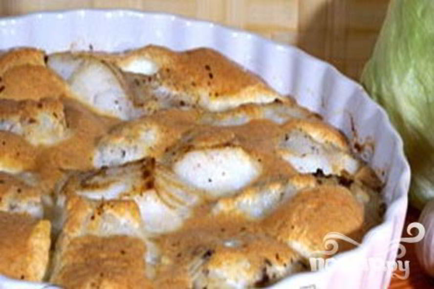 Рецепт судака в сырном суфле