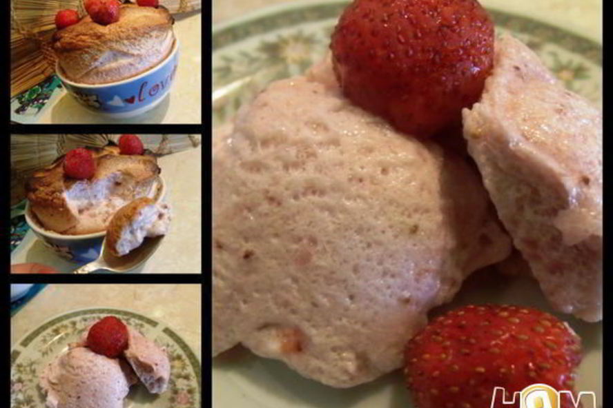 Рецепт суфле из клубники