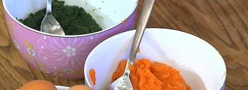 суфле из шпината и моркови. Шаг 4