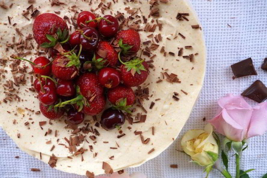 Рецепт торта-суфле абрикосового