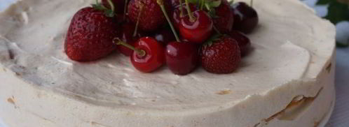 торт-суфле абрикосовый. Шаг 17