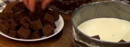 торт-суфле с творогом и вишнями. Шаг 4