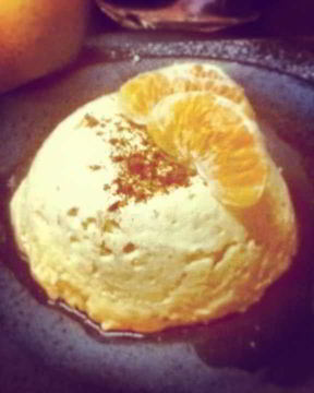 Творожно-яблочное суфле