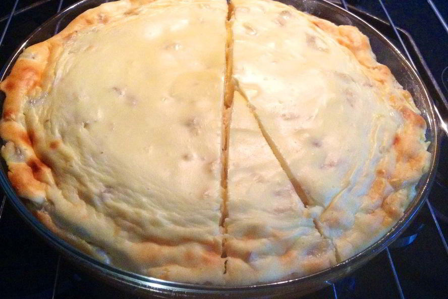 Рецепт творожного суфле с бананом