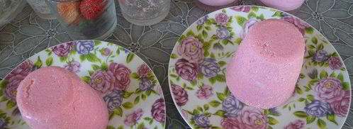 творожное суфле с белым шоколадом и клубникой. Шаг 12