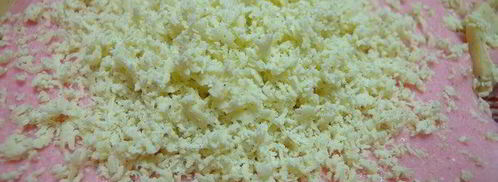 творожное суфле с белым шоколадом и клубникой. Шаг 9