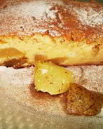 Творожное суфле с грушами