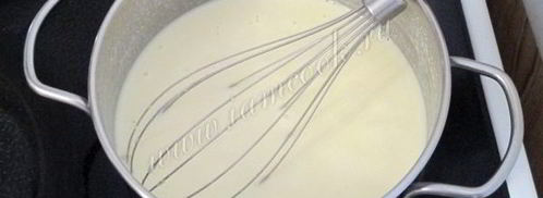 сырное фондю с тремя видами сыра. Шаг 11