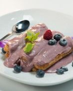 Фиалковый тирамису