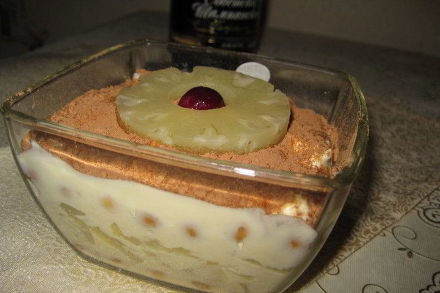 Рецепт тирамису ананасы в шампанском