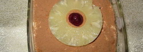 тирамису ананасы в шампанском. Шаг 7