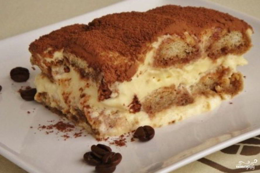 Рецепт тирамису без алкоголя