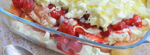 тирамису с клубникой и белым шоколадом. Шаг 6