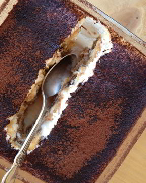 Тирамису с маскарпоне и коньяком