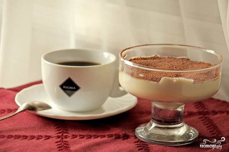 Рецепт тирамису в креманках