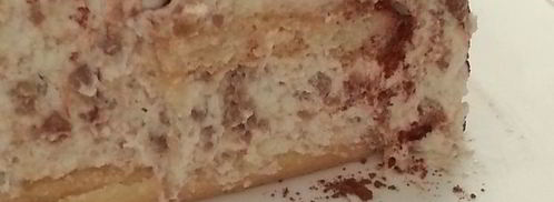 творожный тирамису с кусочками какао-желе. Шаг 12