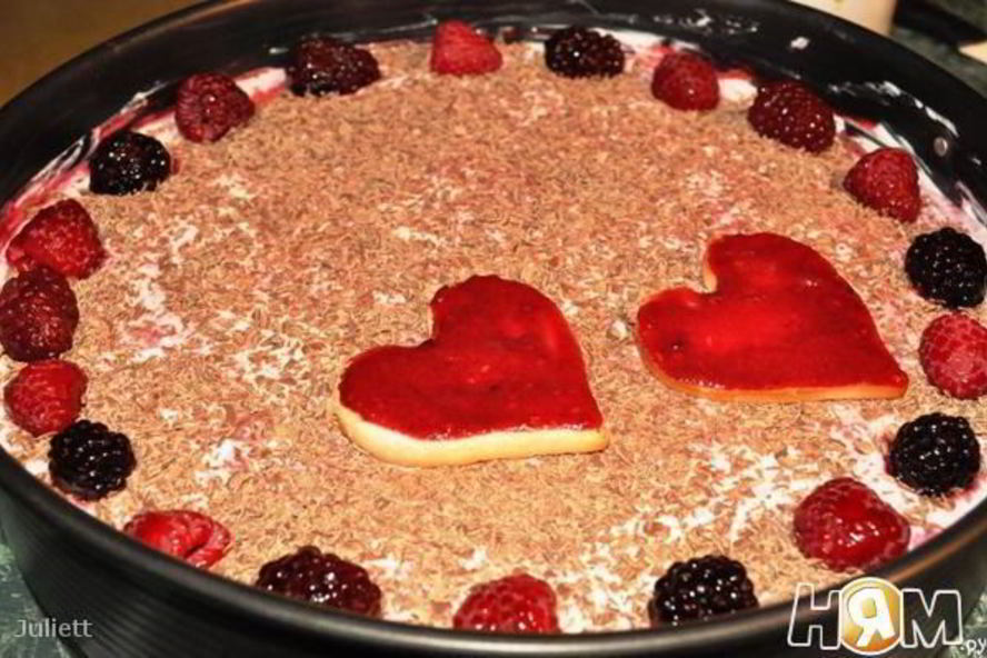 Рецепт ягодного торта-тирамису