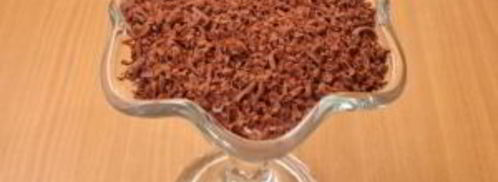 творожный десерт с шоколадом и черешней. Шаг 6