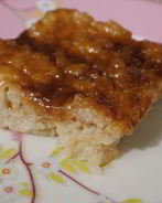 Ванильный рисовый пудинг с изюмом и карамелью