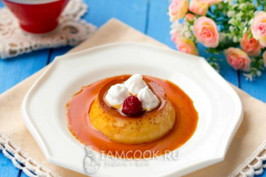 Рецепт японского пудинга пурина