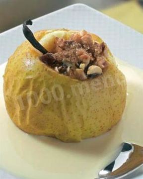 Запеченные яблоки с сахаром и корицей в духовке