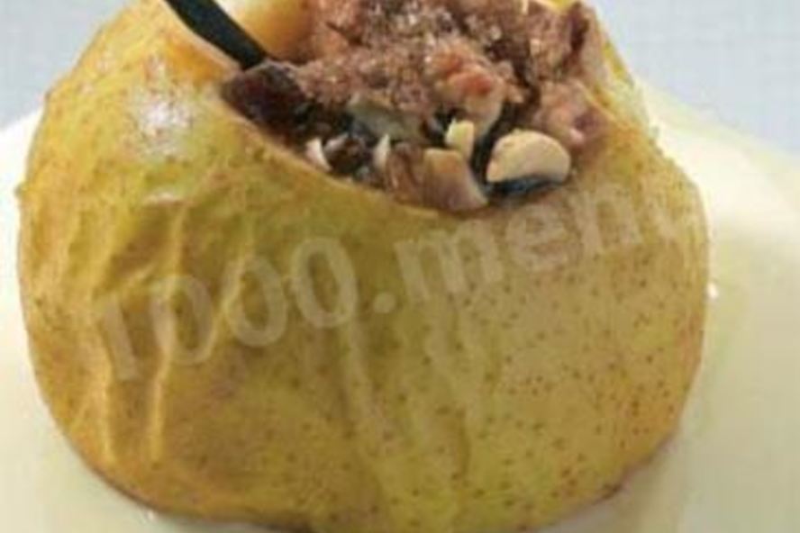 Рецепт запеченных яблок с сахаром и корицей в духовке