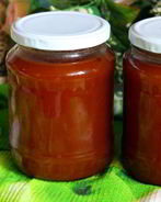 Желе из антоновских яблок и облепихи в мультиварке