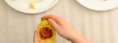 аранчини. Шаг 3