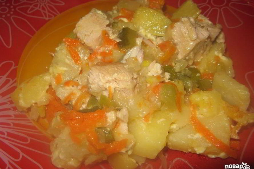 Рецепт азу из индейки