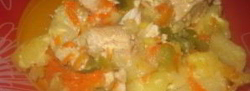 азу из индейки. Шаг 6