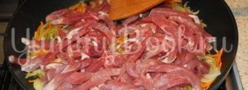азу из свинины. Шаг 5