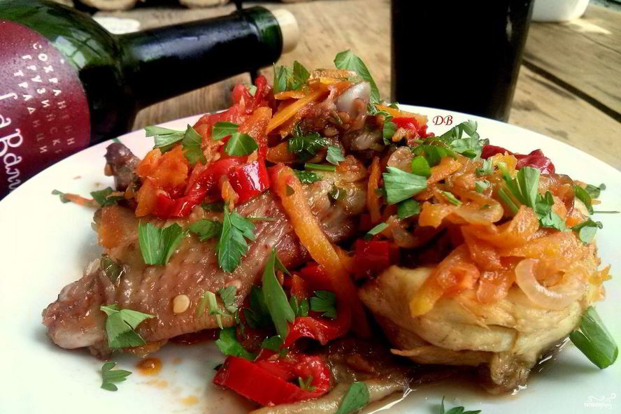 Рецепт чахохбили из курицы по-грузински