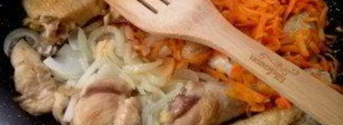 чахохбили из курицы по-грузински. Шаг 4