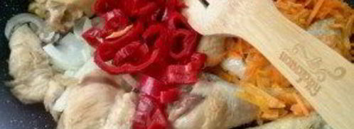 чахохбили из курицы по-грузински. Шаг 5