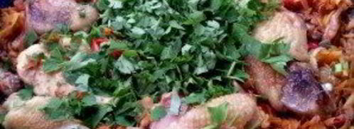 чахохбили из курицы по-грузински. Шаг 8