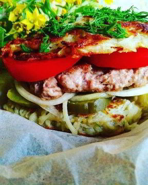 Драник-бургер