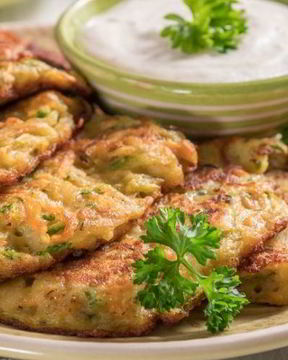 Драники из кабачков и картофеля