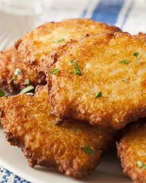 Драники из молодого картофеля