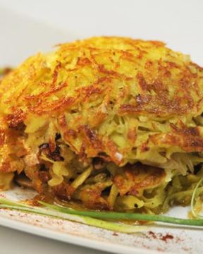 Драники с грибной начинкой