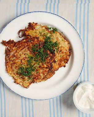 Драники с квашеной капустой