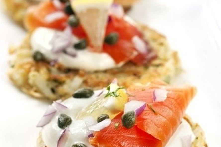 Рецепт драников с морепродуктами