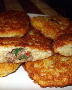Драники с мясом