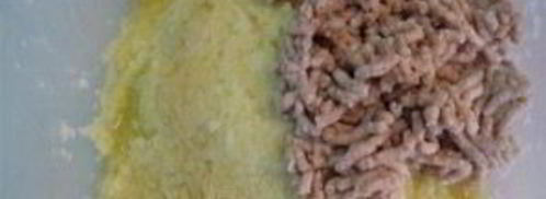 драники с мясом. Шаг 3