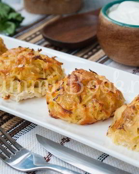 Драники с сыром в духовке