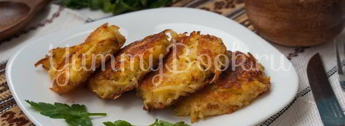 драники с сыром в духовке. Шаг 6