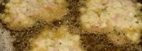 драники с ветчиной и сыром. Шаг 5